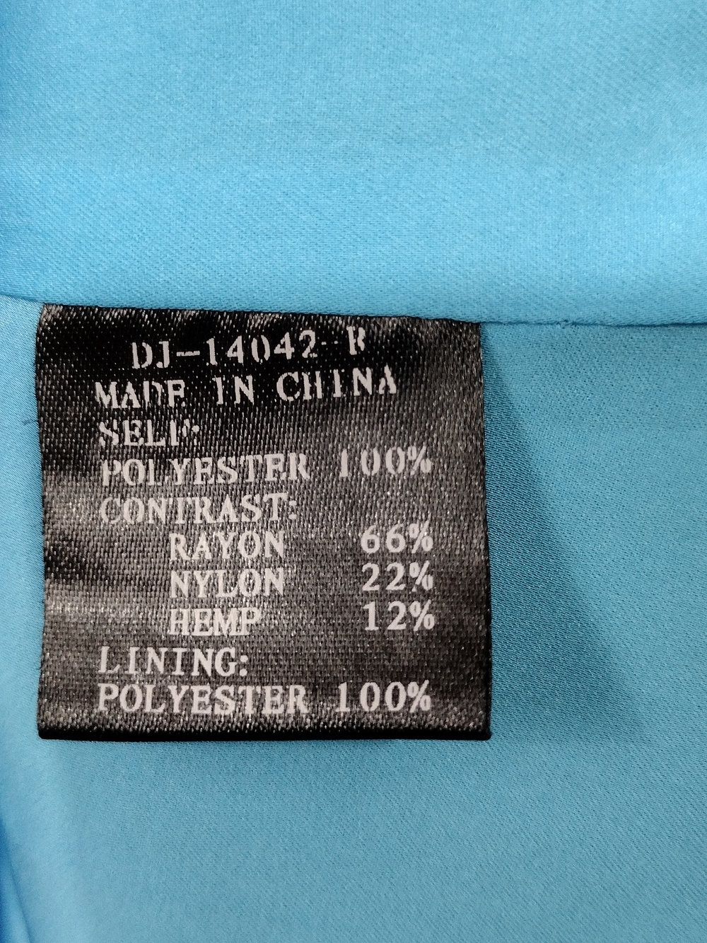 Ark & Co. Halter Dress with Lace Trim Womens L Blue Coastal Feminine Romance - Picture 9 of 10